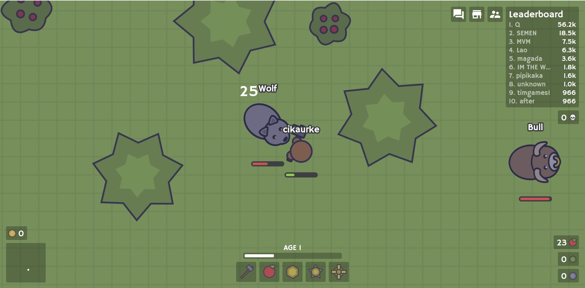 MooMoo.io . Online Games .