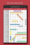 Word Search Colorful
